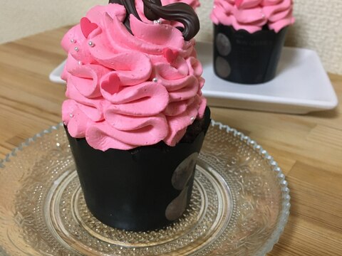 バレンタインに♡HMでチョコカップケーキ